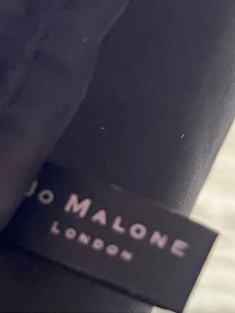 NWOT Jo Malone London Canvas Cosmetic Pouch